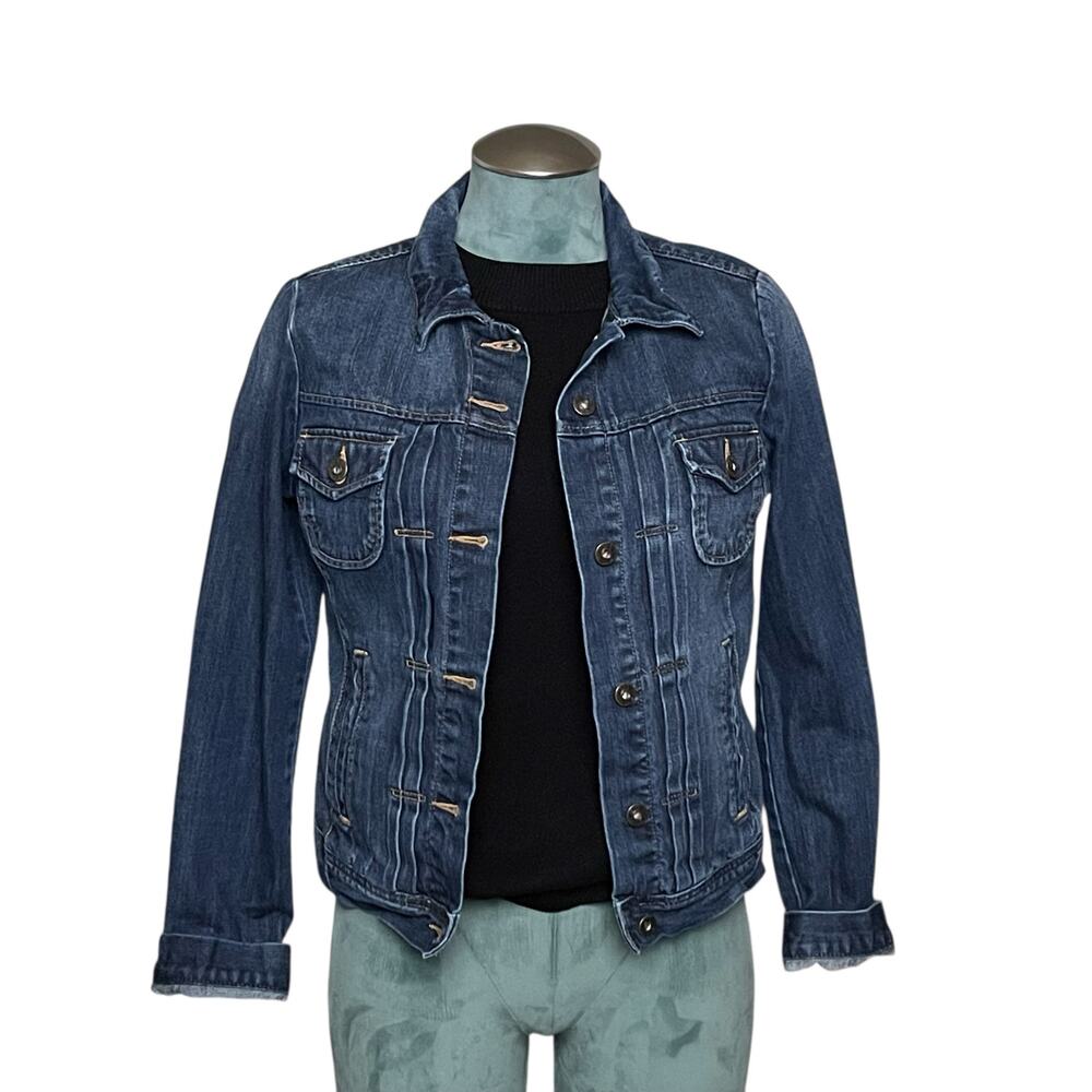 Gap Jeans Classic Denim Jacket Size S Blue Medium Wash Country Casual Streetwear